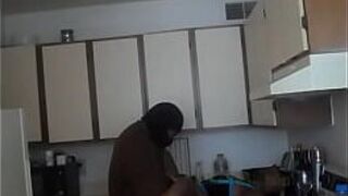 Ebony Milf Kitchen Sex porn video
